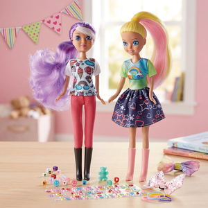 High Quality Cutesy <b>Bow</b> Doll Model Toy with Customizable Outfits and Hair Accessories for Unisex Kids - Product Image 1