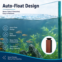 Outil de nettoyage d'aquarium de luxe, grattoir magnétique pour verre, design flottant sans rayures, OEM/ODM, respectueux de l'environnement