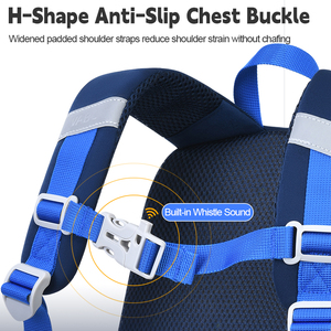 Sac à dos pour enfants, filles et garçons, pour bébé<span class=keywords><strong>s</strong></span>, voyage en plein air, respirant, imperméable, ultra-léger, réduisant la charge, motif animaux - Product Image 6