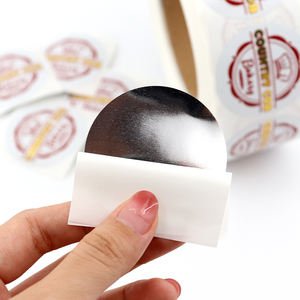 Etiquetas adhesivas de sello de comida autoadhesivas impermeables personalizadas de MOQ bajo para caja de comida para llevar - Product Image 2