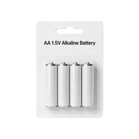 Pile alcaline 1,5 V LR6+LR03, lot combiné, pour serrure à empreinte digitale, serrure à code, serrure de porte intelligente, microphone, calculatrice