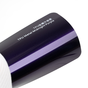 Personnalisation d'usine 1.52X15m 7.5mil TPU métallisé minuit violet couleur ppf <span class=keywords><strong>film</strong></span> de protection de peinture - Product Image 3