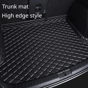 MG 3 5 6 HS ZS EHS GT MARVEL R 인테리어 세부 정보 자동차 액세서리 카펫 모든 모델에 대한 PU 가죽 사용자 정의 자동차 트렁크 매트