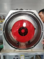 Nouveau Broyeur-Mélangeur Électrique Automatique Vertical Multifonctionnel, Capacité 500 kg, Acier Galvanisé, Moteur en Cuivre Pur, Personnalisable