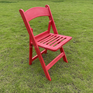 <span class=keywords><strong>เก้าอี้</strong></span><span class=keywords><strong>พลาสติก</strong></span> PP สีขาวพับได้พับได้สำหรับงานปาร์ตี้ในร่มและสวนรับประทานอาหารกลางแจ้ง - Product Image 3