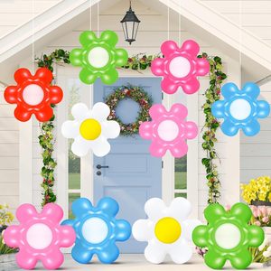 PVC Inflatable Daisy Balloons Flower Shape Durable Party Decor For Birthday Wedding Celebrations - Product Image 2