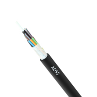 DEKAM ADSS Fiber Optik Kablo 6-288 Çekirdekli Tamamen Dielektrik Kendinden Destekli Kenya WiFi Ağı için