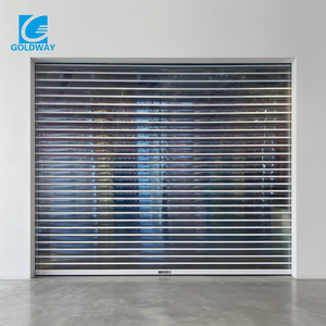 Portes <span class=keywords><strong>de</strong></span> <span class=keywords><strong>garage</strong></span> transparentes à enroulement pour showroom, prix d'usine - Product Image 1
