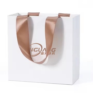 Luxury Eco-Friendly Recyclable Customized Gift Shopping Paper <b>Bags</b> Lamination for Clothing Shoes Packaging <b>Small</b> Business Use - Product Image 4