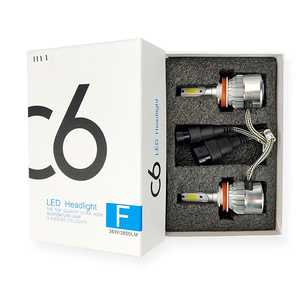 JHS Ingrosso Lampadine LED per Fari 36W 3800LM, Luci LED <span class=keywords><strong>C6</strong></span> <span class=keywords><strong>H4</strong></span> H7 H11, Fari 12V per Auto, Luci di Guida LED - Product Image 3