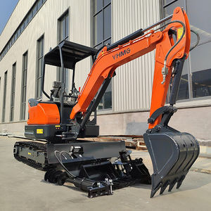 2500Kg Mini Graafmachine Dieselmotor Volledig-Hydraulische Cabine Met Bevestiging Mini Digger Kubota Huishouden Te Koop - Product Image 1