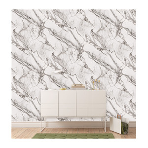 Película de PVC decorativa segura ecológica, venta al por mayor, papel tapiz adhesivo, patrón de papel tapiz de PVC - Product Image 1