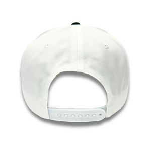 Premium personalizado 3D bordado Logo algodón 5 paneles A marco alto perfil dos tonos Snapback deportes gorras de béisbol para hombres - Product Image 3