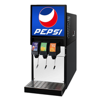Distributeur de boissons gazeuses professionnel 1 2 3 4 saveurs pour restaurants et fast-foods