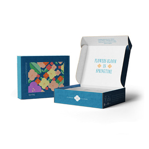 Boîte postale en carton couleur personnalisée imprimée sur mesure pour fabricant OEM, emballage en papier, boîte d'expédition ondulée pour vêtements - Product Image 2