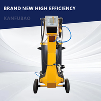 Machine de revêtement en poudre intelligente KF en parfait état, composants PLC essentiels pour l'usine de fabrication métallique, taux de charge de poudre élevé