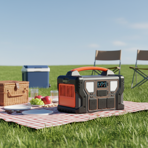Generador de Energía Portátil para el Hogar, Camping y Exteriores, Batería de 1008 Wh, Energía Solar Móvil, Estación de Energía Portátil Lifepo4 de 1200 W - Product Image 1