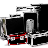 Boîtier d'aviation d'amplificateur de puissance standard monocouche/antichoc 2U/3U/4U/6U