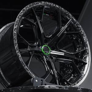 Cerchi in Lega di Alluminio Forgiato Neri Personalizzati per Auto Sportive con PCD 130/120mm, Design Leggero di Qualità Premium - Product Image 5