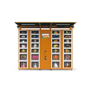 Locker Smart Vending Machine Toys Packed Food Vending Machine Different Size Lockers Vending Machine