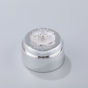 Base Giratoria de Plástico con Forma de Loto para Lámpara de Cristal en Forma de Cubo, Iluminación Decorativa de Bola de Cristal, Superventas en Zhejiang - Product Image 3