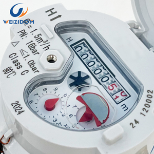 Compteur d'<span class=keywords><strong>eau</strong></span> domestique à jet unique haute précision 0,5 pouce avec corps en laiton et contrôle de valve intégré pour <span class=keywords><strong>eau</strong></span> froide IP68 - Product Image 1