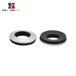 M3~m20 Steel Epdm Roofing Rubber Bonded Washer Epdm Seal Washer