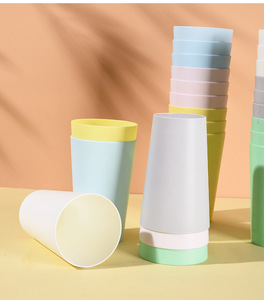 Vaso de Plástico Irrompible, Apilable, Libre de BPA, Colorido, de PP Mate, para Hotel, Baño, Restaurante, para Beber Cerveza, Jugo - Product Image 6