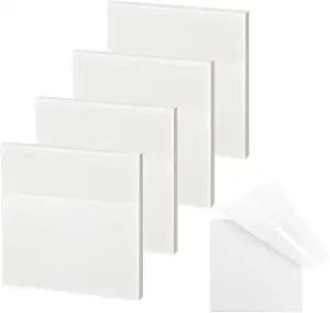 Bloc de Notas Adhesivas Transparentes Personalizadas de PET, Juego de Notas Adhesivas para Anotaciones, Marcadores de Páginas, Índice, Biblia, Estudio Escolar - Product Image 2