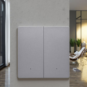 A1 vente en gros pour la maison intelligente Tuya interrupteur mural à bouton-poussoir Ultra-mince fonctionne avec <span class=keywords><strong>Alexa</strong></span> Google Home Yandex Smart-ZigBee Compatible - Product Image 1