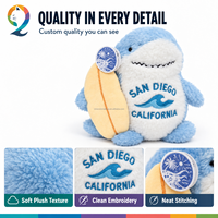 Peluche Mascotte Personnalisée de Haute Qualité, Fabrication OEM, Certifiée CE ASTM, Sans MOQ, Cadeau de Marque Personnalisé