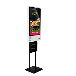 Kiosque auto-commandé de 32 pouces, kiosque de Service de paiement auto-alimentaire interactif capacitif autoportant pour Super marché auto-payé - Product Image 3