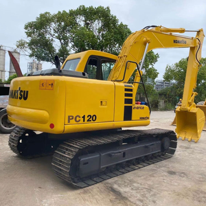 Komatsu รถขุด PC120มือสอง12TON การออกแบบดั้งเดิมเกียร์เครื่องยนต์67.1kw มาตรฐานสูงสุดพร้อมส่ง - Product Image 3