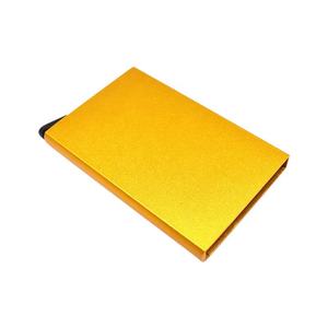 Metal Auto Popup RFID-blokkerende bankkaarthouder van aluminiumlegering, anti-scan creditcardhouder, metalen kaartvak - Product Image 6