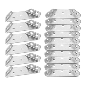 Heavy-Duty phổ đồ nội thất góc khung đóng dấu góc kết nối với tam giác hỗ trợ cho tất cả các loại đồ nội thất - Product Image 1