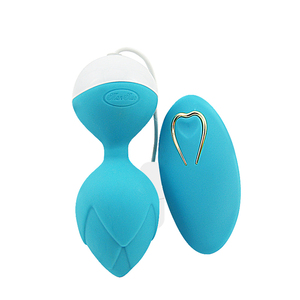 Exerciceur de Kegel magnétique sans fil à commande USB, rechargeable, pour le plancher pelvien, avec application, étanche, en silicone, billes vaginales - Product Image 1