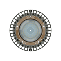 Projecteur LED antidéflagrant pour hauts espaces Ex NR IIC T6 Gc Ex Tb IIIC T80 ℃   DB pour Zone 2 Zone 22 Zone dangereuse