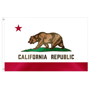Drapeaux de l'État du Wyoming 3x5FT en polyester avec œillets métalliques pour fêtes, défilés, événements sportifs, décorations extérieures - Product Image 6