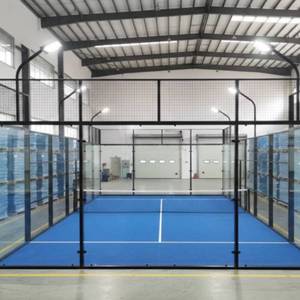 <span class=keywords><strong>Cancha</strong></span> <span class=keywords><strong>de</strong></span> Pádel Portátil Modular <span class=keywords><strong>de</strong></span> 10M * 20M con Césped Artificial para Eventos Ejecutivos en el Reino Unido, Fabricada en Fábrica - Product Image 6