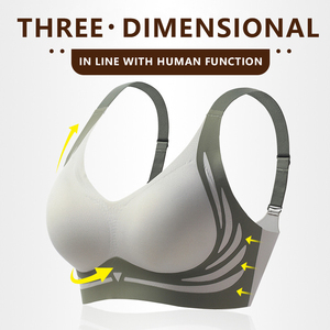 Áo thể thao nữ liền mạch, thoải mái, bán chạy, in logo tùy chỉnh, size lớn, thoáng khí, nâng ngực dành cho nữ - Product Image 2