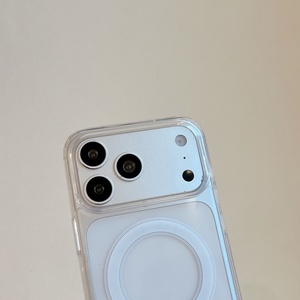 <span class=keywords><strong>Coque</strong></span> transparente magnétique 1500 <span class=keywords><strong>Force</strong></span> pour <span class=keywords><strong>iPhone</strong></span> 17, 16, 15 Plus, 1,5 mm, en acrylique, protection pour 17 Pro Max, 17 Air, 17 Pro - Product Image 2