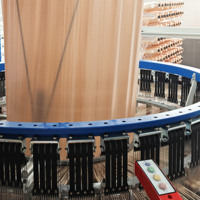 Tisserie circulaire multi-navettes haute vitesse pour la fabrication de sacs tissés en PP pour la farine et les sacs de construction