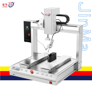 Nueva Máquina de <span class=keywords><strong>Soldadura</strong></span> Automática de Doble Cabezal de Alta Velocidad de 3 Ejes, 500 mm/s, Precisión de 0.02-0.05 mm, Uso Industrial, de Escritorio, Automática - Product Image 3