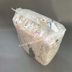 Paños de Algodón Blancos Impresos de Alta Absorción de Aceite, Resistentes a Desgarros, para Limpieza Industrial - Product Image 1