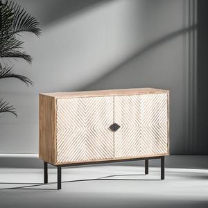 Armoire en bois de manguier de haute qualité, construction en bois massif, armoire de rangement élégante pour la maison, l'hôtel, la villa, utilisation en mobilier d'intérieur - Product Image 1