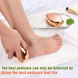 Lima de cristal para pies, removedor de callos, raspador de talón de doble cara, ducha, pedicura, amortiguador de pies, removedor de piel muerta de pies suaves - Product Image 2