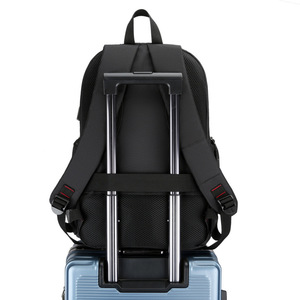 Customizable Business Laptop <b>Backpack</b> with USB Charging, Mens Professional <b>Computer</b> Bag, 15.6-Inch Laptop Case - Product Image 4