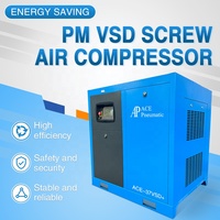 Compresseur d'air électrique silencieux 7,5 kW 15 kW 22 kW 37 kW 50 kW 75 kW 8 bar 10 bar 13 bar Utilisation industrielle