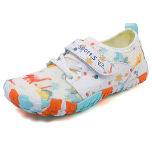 Chaussures d'eau pour enfants, à bout fermé, en maille, semelle extérieure en caoutchouc, respirantes, pour la plage, l'été, pour garçons, taille 31-36 - Product Image 5