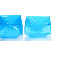 Sac personnalisé en LDPE transparent à soufflets sur 4 côtés pour la protection des équipements de bureau, copieur, scanner, anti-poussière, anti-humidité